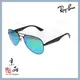 【RAYBAN】RB3523 006 3R 綠水銀鏡片 黑框 雷朋太陽眼鏡 公司貨 JPG 京品眼鏡