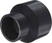 uxcell 1-Pack UPVC Reducer Pipe Fitting, 3"x2" Reducing Coupling Connector Schedule 80 PVC Straight Pipe Coupling Connector for Water Line [Grey]