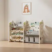 Kids Bookshelf Toy Storage Organizer/Multi Storage Cabinet