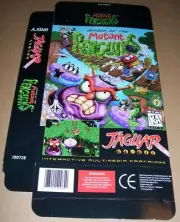 Atari Jaguar 64-Bit Games Console MUTANT PENGUINS Game Box NEW P/N J9072E