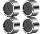 4 Pieces Kitchen Towel Hooks Round Adhesive Dish Towel Hook Premium Chrome Finish & Easy Installation Wall Mount Hand Towel Hook Ideal as Bathroom