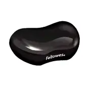 Fellowes Flexible Gel Palm Rest Wrist Support Black 9112301