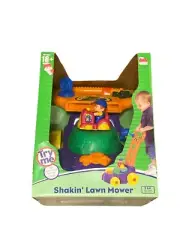 Vintage Kid Connection Shakin’ Lawn Mower Play Toy Set New Sealed