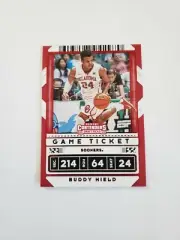 2020 Panini Contenders Draft Picks Game Ticket Red Foil Buddy Hield