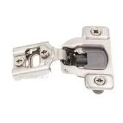 40 Pack (20 Pairs) 1/2" OVERLAY SOFT CLOSE Face Frame Compact Cabinet Hinge