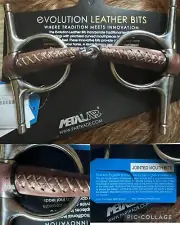 FG Bit - Francois Gauthier Collection~Evolution Full Cheek Leather Snaffle