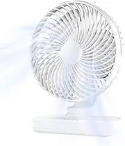 Rechargeable Fan | Travel Handheld Fan,4 Speed Adjustable Portable Cooler, Energy-Efficient Lightweight Cooling Device for Studio Outdoor Adventure Camping Trips Beach Trip