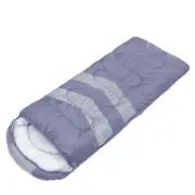 Mountview Single Sleeping Bag Outdoor Grey Camping Hiking Thermal Tent Bags