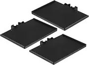 Garneck 3pcs Sound Card Tray for Microphone Stand Utility Tray for Live Streaming Recording High Compatibility Smooth Surface Design