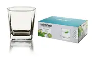 Wiltshire Plaza Short Drink Glass Juice Cocktail Scotch 295ml Set 6 pc Tumbler
