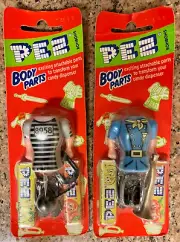 PEZ Body Parts-Rare Non-U.S. Cards - Convict & Cavalry Officer