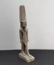 Amulet statue of the ancient Egyptian god Amun - ancient Egyptian antiquities