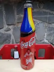 Coca Cola special edition bottle Cristian Chivu - Romania - Uefa Euro 2004