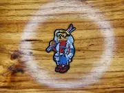 3" embroidered iron-on Ski Bear patch. No sewing needed!!!