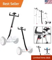Ergonomic Adjustable Handlebar for Segway Mini PRO with Phone Mount - Black