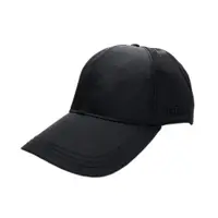 在飛比找ETMall東森購物網優惠-【PRADA】品牌刺繡文字 尼龍棒球帽 黑色/酒紅色 2HC