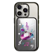 PowerThru Power Bank Mirror Power Bank MagSafe Compatible UFO Disco Cat