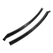 Rear Roll-Up Quarter Window Seals (Pair) For Cadillac Calais 1971-1976; VS 3-P