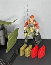 1/12 Diorama bundle Fuel Cans Barrels & Crates