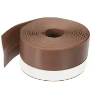 Silicone Seal Strip, 45mm Width x 20FT Length Sealing Foam Tape, Brown