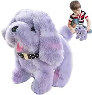 Electronic Dog Walks – Robotic Toy, Soft Pet | Animated Figure with Realistic Movement, Technology Plush That Responds to Stimuli, Designed to Accompany Playful Moments and Learning