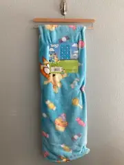 Bluey & Bingo Plush Sugar Bounce Throw Blanket Bluey & Friends Soft - NWT