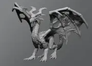 Undead Dragon Monster Manual 28mm Scale DND D&D Miniature SB