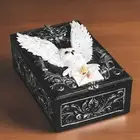 5.75"Long Owl Trinket Box Ornament Home Decor Unique Gift