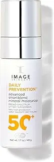 Daily Prevention Advanced Smartblend Mineral Moisturizer SPF 50 by Image for Unisex - 1.7 oz Sunscreen