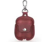 Compatible AirPods Case Cover Leather Protective Skin for Apple Airpod Case Bluetooth Headset Cover-4