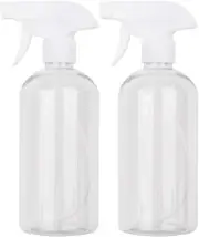 16.9 Oz Plastic Spray Bottle Trigger Empty Spray Bottles Clear Refillable Contai