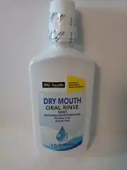 Dry mouth oral rinse alcohol free Not Biotene 16oz Mint Soothes DG Sealed new