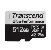 512GB Transcend 340S microSD UHS-I U3 A2 Ultra Performance Memory Card w/Adapter