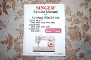LARGE-PRINT Service Manual, Singer Sewing Machines 5511 5523 5532 5554 44S-85SCH