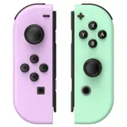 Controller for Nintendo Switch, Switch Wireless Controller Replacement for Switch/Lite/OLED, with Wake-up/Screenshot/Dual Vibration/Motion purple/g...