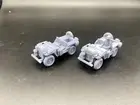 28mm, 1/56, 3D Printed, WW2, US In Jeeps, Bolt Action (2 Jeeps) #2