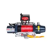 1 Pc Roadsafe King One Winches 9500lb 12V High Speed & Synthetic Rope