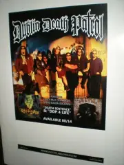 Poster - DUBLIN DEATH PATROL members of exodus & testament thrash metal legend =