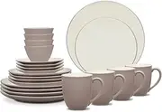 Noritake Colorwave Clay 20-Piece Dinnerware Set, Service for 4