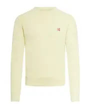 fox-patch cotton sweatshirt S,XL,L,XXL,M White