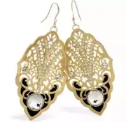Brighton ALBERTINE French Wire Crystal Earrings NWT $76