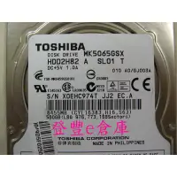 在飛比找蝦皮購物優惠-【登豐e倉庫】 YF366 Toshiba MK5065GS