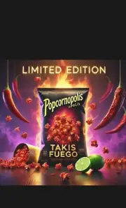 Popcornopolis Takis Fuego Popcorn – A Bold Flavor Explosion!limited Edition