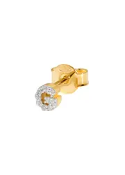 Missoma G Initial 18kt Gold-plated Single Stud Earring - One Size One Size