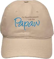[CafePress] Favorite People Call Me Papaw Cap Adjustable Baseball Cap