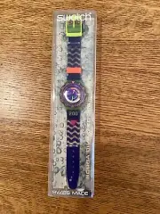 Swatch Scuba 200 Coming Tide 1990 With Box And Battery