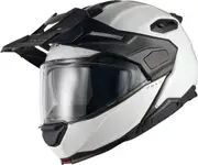 Nexx X.Lifecountry Plain, flip up helmet , color: White , size: 3XL