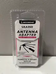 Scosche UAA3SD - Universal Antenna Adapter FM AM Digital Radio Stereo Signal