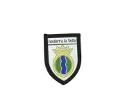 Patch printed embroidery souvenir shield crest city travel andorra la vella