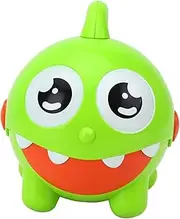 Kisangel Automatic Bubble Machine for Cartoon Bubble Maker with Rechargeable Battery Creative Bubble Blower for Outdoor Fun Stage Performance Green